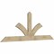 Ekena Millwork Richland Rough Sawn Timber Gable Bracket, Douglas Fir, 96"W x 36"H x 2"D x 6"F, 9/12 Pitch GBW096X36X0206RIC00RDF - alternate 2
